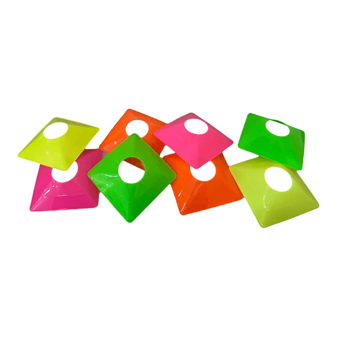 SQUARE MINI CONE - 10 PC SET
