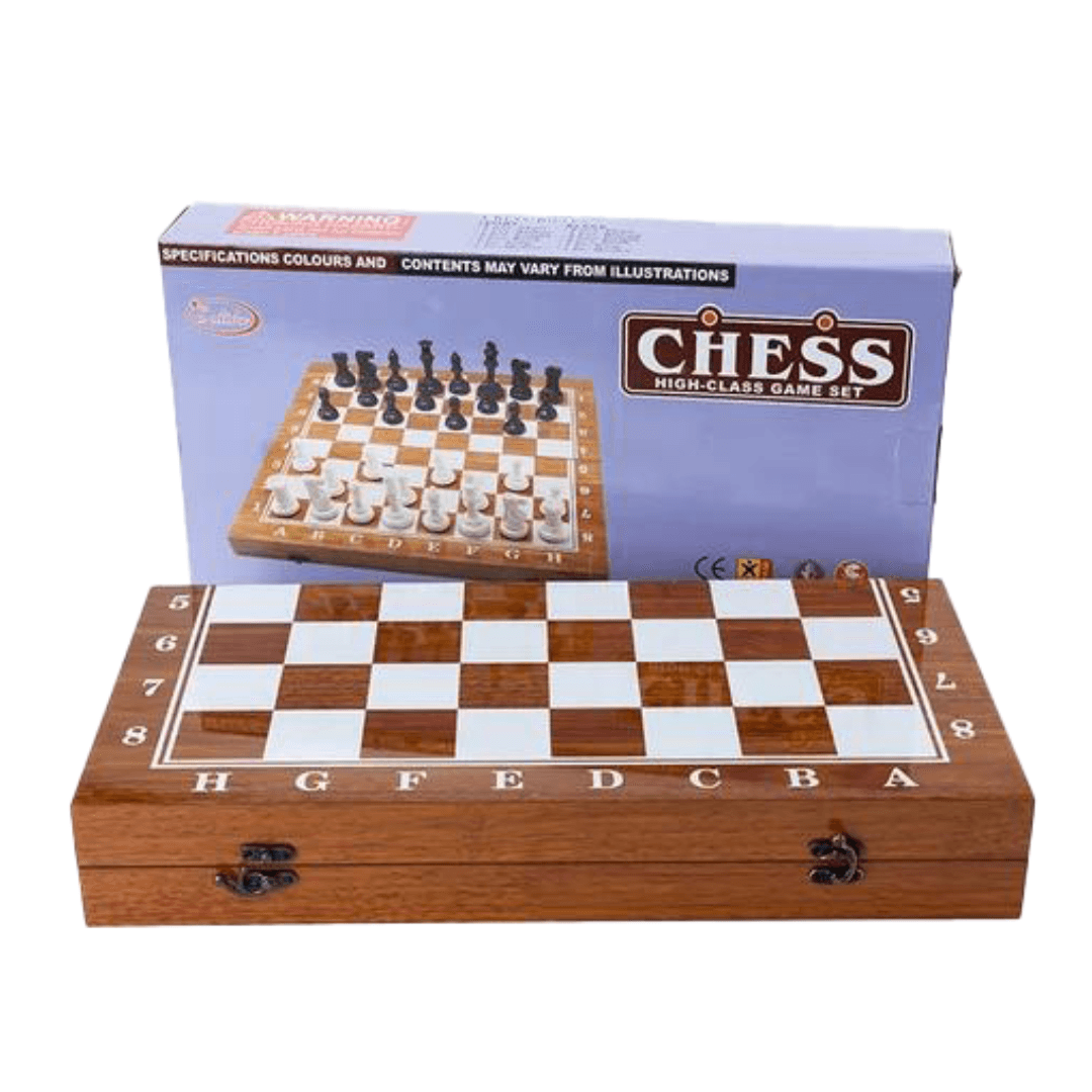 CHESS BOARD WOODEN - 40x40cm