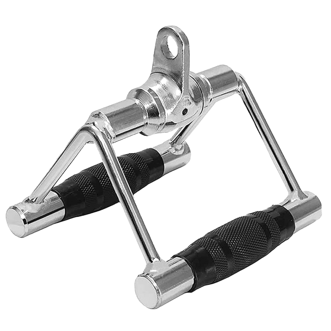 DOUBLE D ROW HANDLE WITH RUBBER GRIP