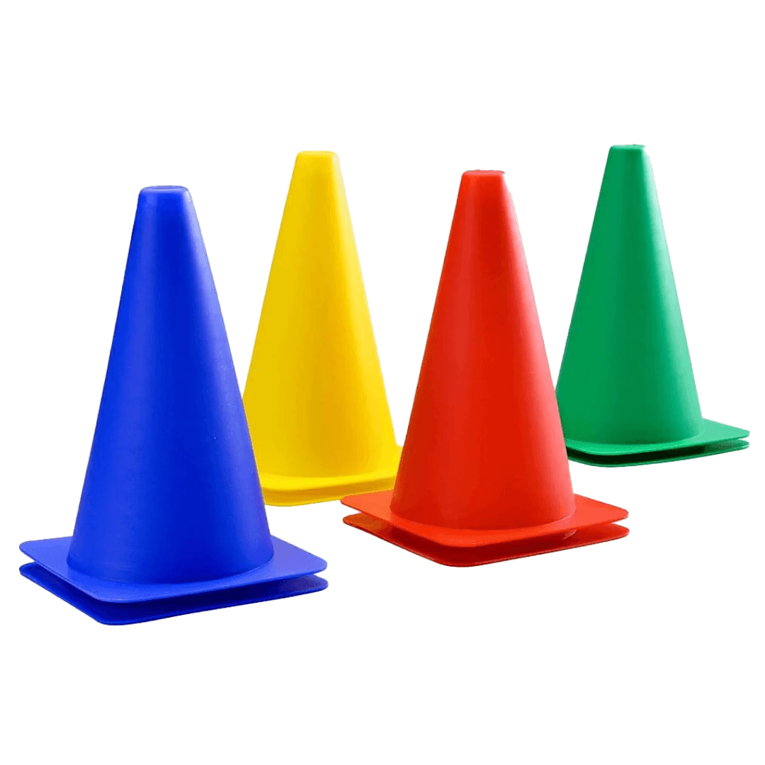 Agility Field Marker Cones for Soccer, Drills, and Sports Practice