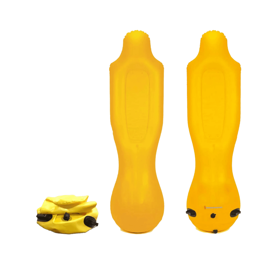 INFLATING SOCCER DUMMY