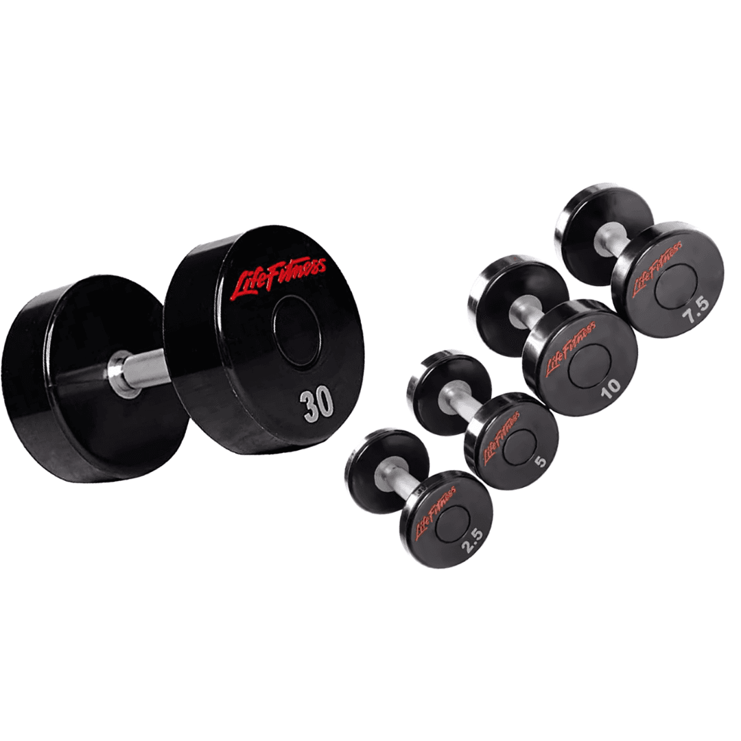 LIFE FITNESS ROUND DUMBELL