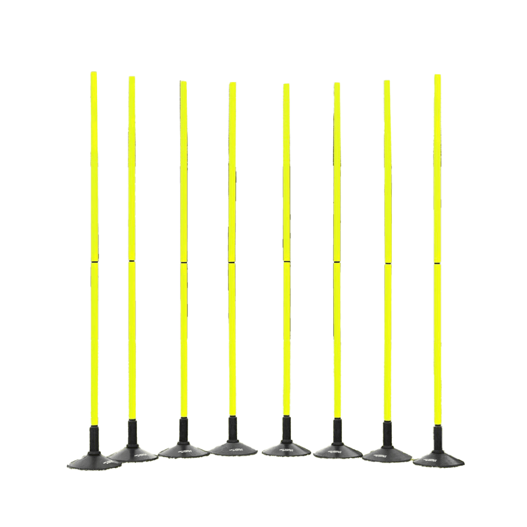 SLALOM TRAINING POLE SET WITH SPRING